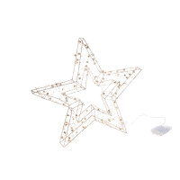 Gwiazda 30 Cm Led (Na Baterie) - KWIATOLANDIA