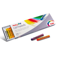 Pentel Pastele Olejne W 25 Kolorach, Phn-25 - PENTEL