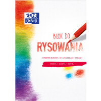 Blok Do Rysowania A3 20 Kartek, Biały, Oxford - Oxford