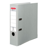Segregator Herlitz A4 8 Cm Popielaty Q.file - Herlitz