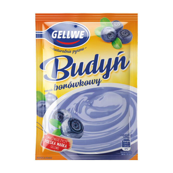 Gellwe Budyń Borówkowy 40G - GELLWE
