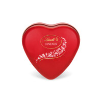 Lindt Lindor Milk Heart Tin 50G - Lindt