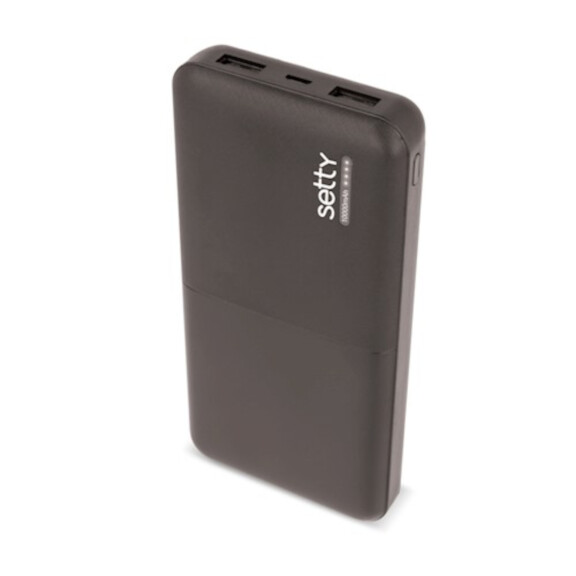 Powerbank Setty 10000 Mah Spb-10 Czarny - Setty