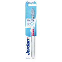 Jordan Szczoteczka Do Zębów Target White Medium - Jordan