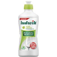 Ludwik Płyn Do Mycia Naczyń 450G - Zielone Jabłuszko - Ludwik