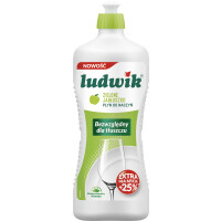 Ludwik Płyn Do Mycia Naczyń 900G - Zielone Jabłuszko - Ludwik
