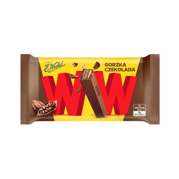 E. Wedel Wafel Ww W Gorzkiej Czekoladzie 47G - Wedel