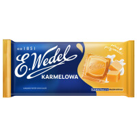 E.wedel Czekolada Biała Karmelowa 80G - Wedel