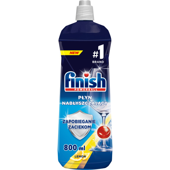 Finish Plyn Nabłyszczający Shine&Protect 800 Ml Cytrynowy - Finish