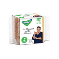 Forte+ Profilowane Gąbki Z Eko Fibrą 2 Szt. - Forte+
