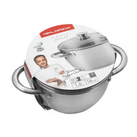 Garnek Nierdzewny Henry Indukcja 16Cm 1,6L Florina - FLORINA