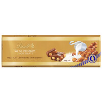 Lindt Swiss Premium Chocolate Milk Hazelnut 300G - Lindt