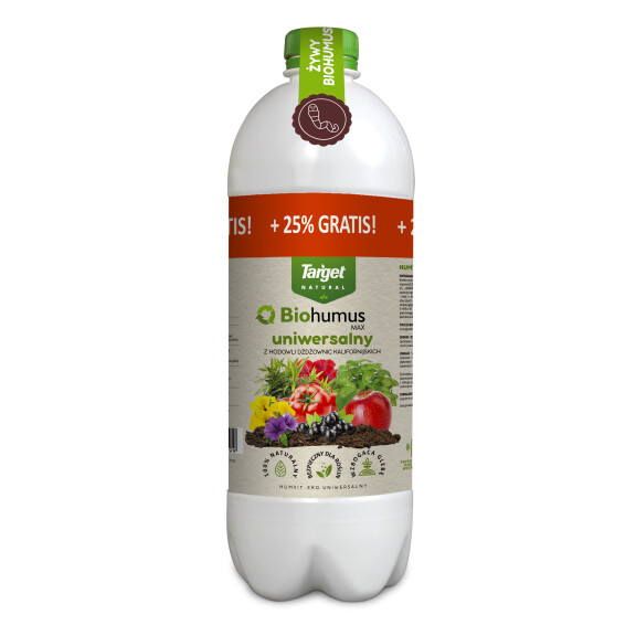 Biohumus Max- Nawóz Organiczny Z Hodowli Dżdżownic 1,25 L Target - Target