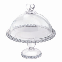 Patera Szklana Z Kloszem Śr. 19,5 Cm Love Altom Design - ALTOM DESIGN