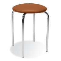 Taboret Pino Chrome Brąz - TS INTERIOR