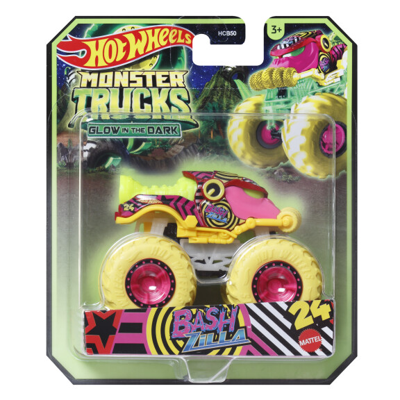 Hwmt Pojazd 1:64 Świecący W Ciemności Mix - Hot Wheels