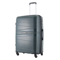 Walizka Semi Line T5586-5 - 74X49X30-32 Cm Zielona - Semi Line