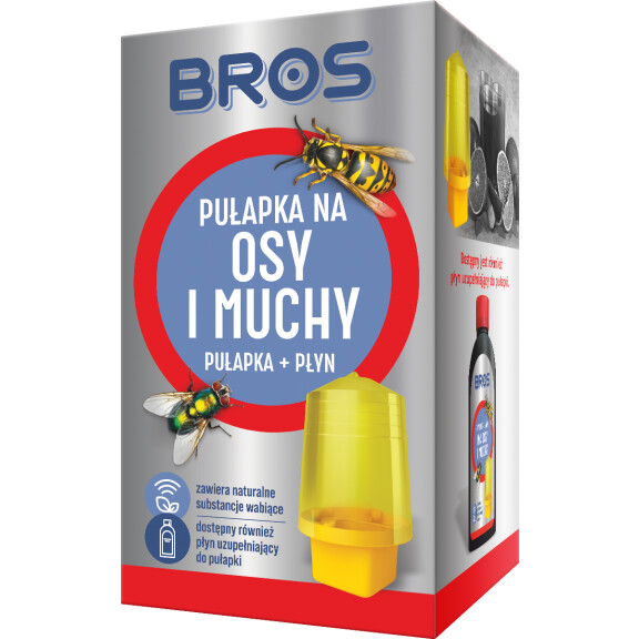 Bros - Pułapka Z Płynem 200Ml Na Osy I Muchy - BROS