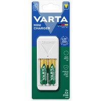 Ładowarka Varta Mini Charger + 2 Akumulatorki Aa 2100 Mah - VARTA