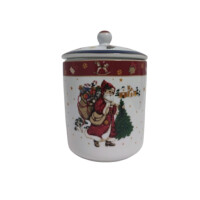 Puzderko 14X11Cm Cicha Noc Czerwone Porcelana Bogucice - PORCELANA BOGUCICE