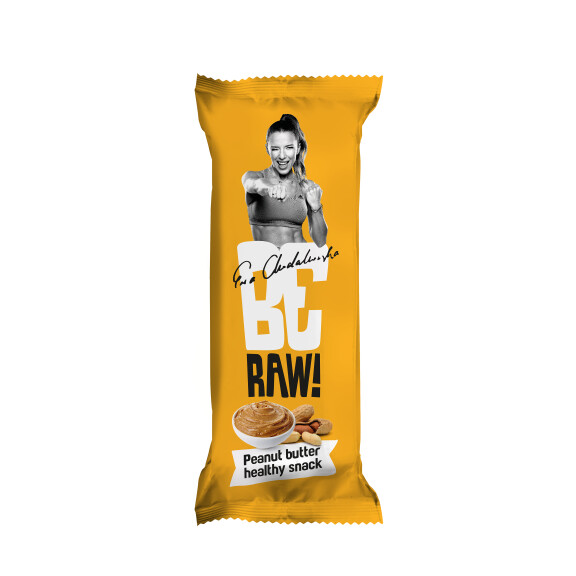 Beraw Baton Energy Masło Orzechowe 40G - BeRAW