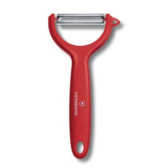 Obieraczka Uniwersalna, Ostrze Poziome Ząbkowane, Czerwona Victorinox - Victorinox