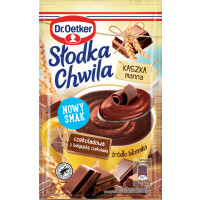 Dr. Oetker Słodka Chwila Kaszka Manna Czekoladowa Z Belgijską Czekoladą - Dr. Oetker