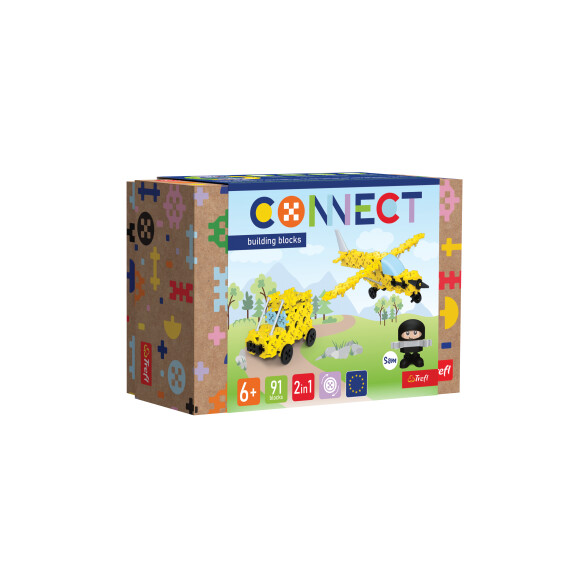 Connect Klocki - Awionetka / Auto Safari S - Connect