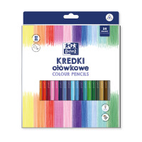 Kredki Ołówkowe Oxford Regular 24 Kolory - Oxford