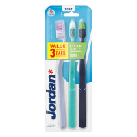 Jordan Szczoteczka Do Zębów Clean Smile Soft 3-Pack - Jordan