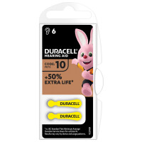 Baterie Duracell Do Aparatów Słuchowych Ha10 6 Szt. - Duracell