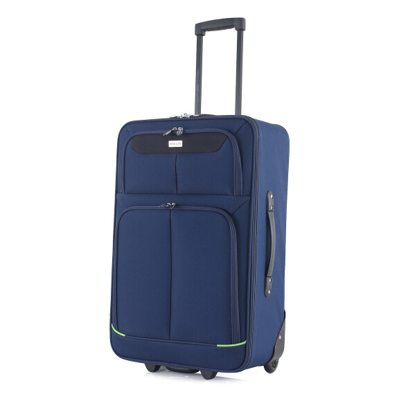 Walizka Semi Line T5755-2 - 60,5X40X20 Cm Granatowa - Semi Line