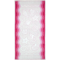 Ręcznik "Greno" Flora Ocean 70X140 Cm Różowy - GRENO