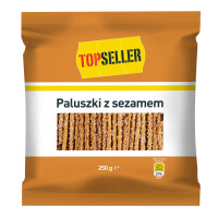 Topseller Paluszki Z Sezamem 250G - Topseller
