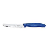 Nóż, Ostrze Ząbkowane, 11 Cm, Niebieski Victorinox - Victorinox