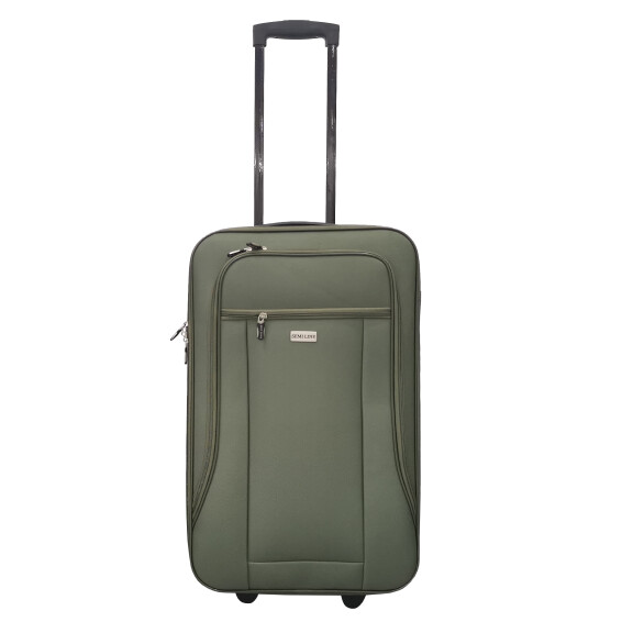Walizka Semi Line T5556-2 - 37X60X22 Cm Khaki - Semi Line