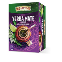 Big-Active Herbatka Yerba Mate Limonka I Trawa Cytrynowa (20 Torebek X 1,5G) 30G - Big Active