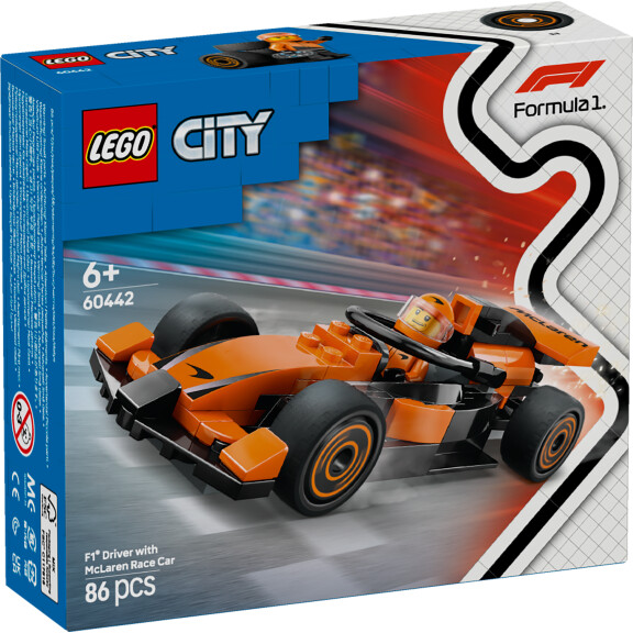 Lego 60442 F1® Kierowca I Bolid Mclaren - City