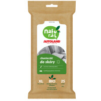 Natural Chusteczki Do Skóry 25 Szt. - NATURAL
