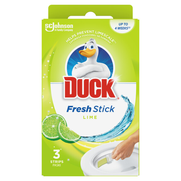 Żelowe Paski Do Toalet Duck Fresh Stick Lime 27G - Duck