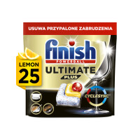 Finish Kapsułki Do Zmywarki Ultimate Plus Lemon 25 Tabletek - Finish