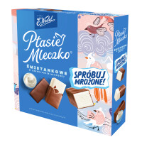 E.wedel Ptasie Mleczko Śmietankowe W Czekoladzie Mlecznej 340G - Wedel
