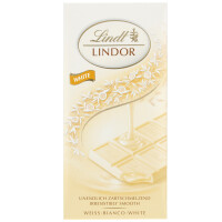 Lindor White Tablet 100G - Lindor