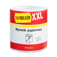 Topseller Xxl Ręcznik Papierowy 300 Listków 2 – Warstwowy - TOPSELLER XXL