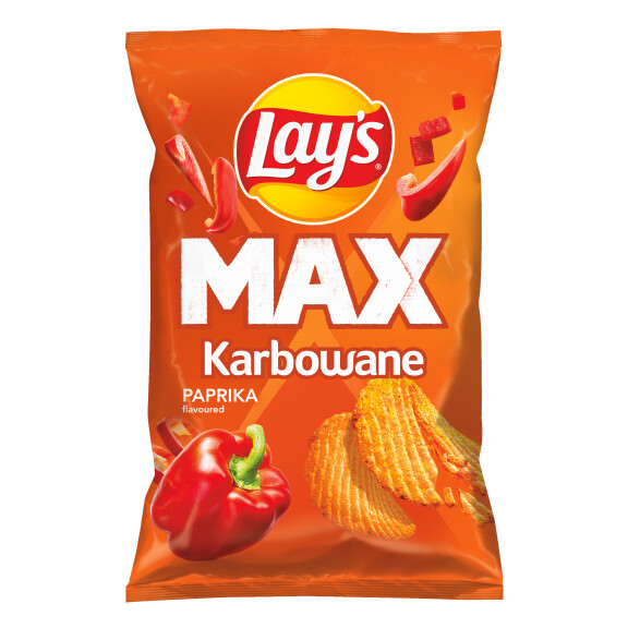 Lay's Max Karbowane Paprika 120G - Lay's