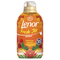 Lenor Fresh Air Effect Płyn Zmiękczający Do Płukania Tkanin Tropical Sunset 55 Prań 770 Ml - Lenor