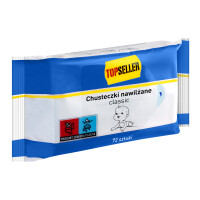 Topseller Chusteczki Nawilżane Classic 72 Szt. - TOPSELLER