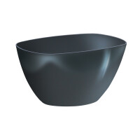 Doniczka Prosperplast Coubi Orchid 19,8Cm, Antracyt - PROSPERPLAST
