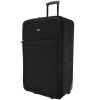 Walizka Semi Line T5656-3 - 45X73,5X23 Cm Czarna - Semi Line