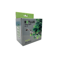 Girlanda Nano Z Naturalną Białą Dekoracją 10Led -Rxl355 - RETLUX